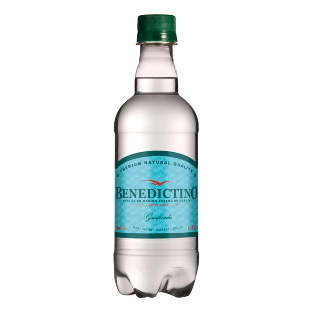 Agua con Gas - Benedictino 500ml 1
