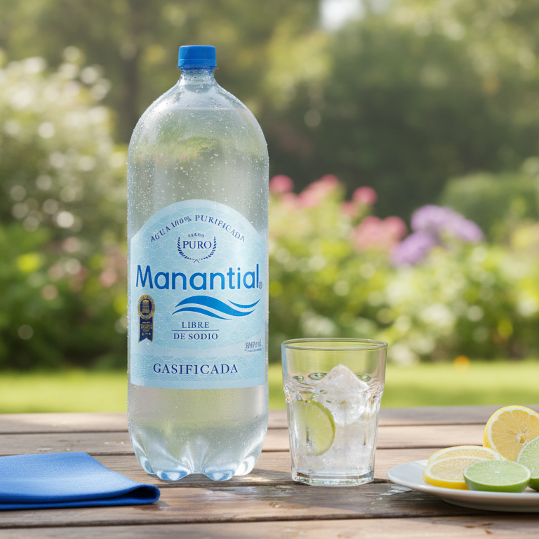 Agua con gas 3 litros 1