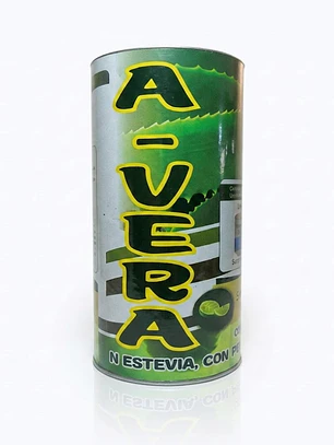 A-Vera Bebida en polvo de Aloe Vera con Estevia - Suplemento Natural 500grs