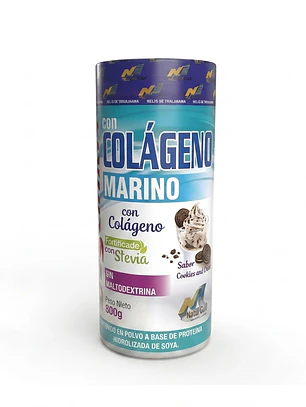 Colágeno Marino en polvo 800g con Estevia - Sabor Cookies and Cream