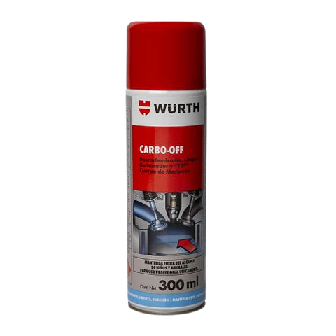 Limpiador de Cuerpo de Aceleracion y Carburadores - Wurth 300 ML
