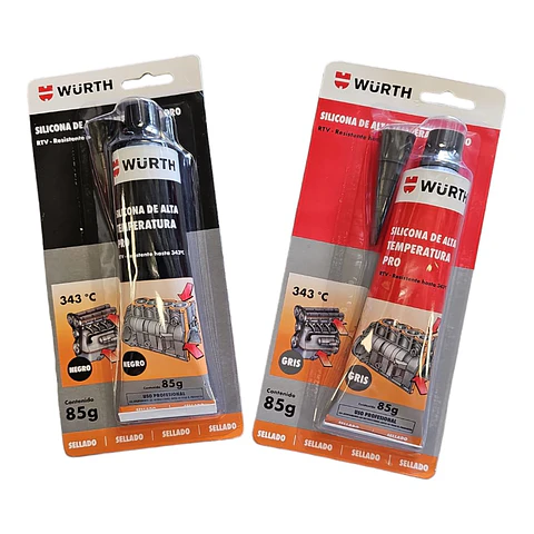 Silicona para Motores Alta Temperatura WURTH