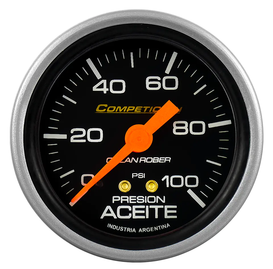 Reloj Presión de Aceite - Competicion 100 PSI 1