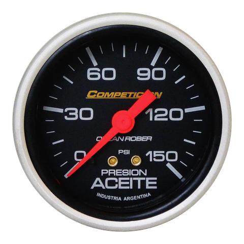 Reloj Presión de Aceite - Competicion 150 PSI