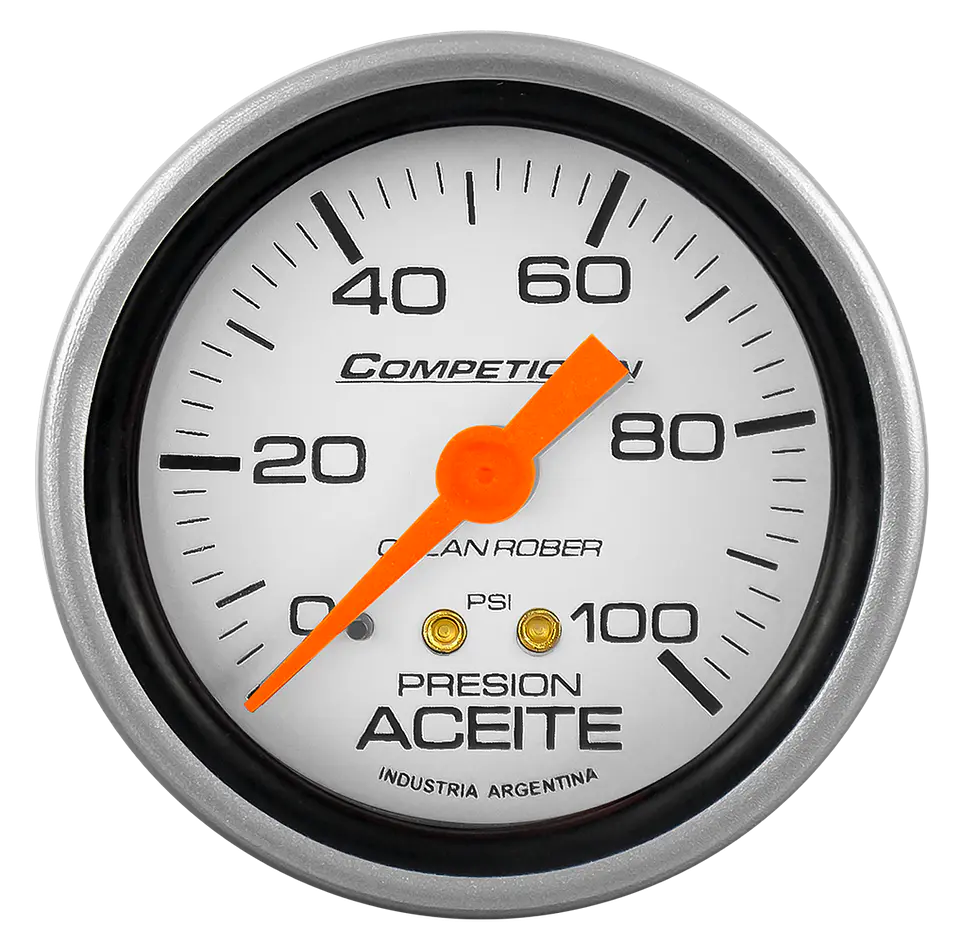 Reloj Presión de Aceite - Competicion 100 PSI 1