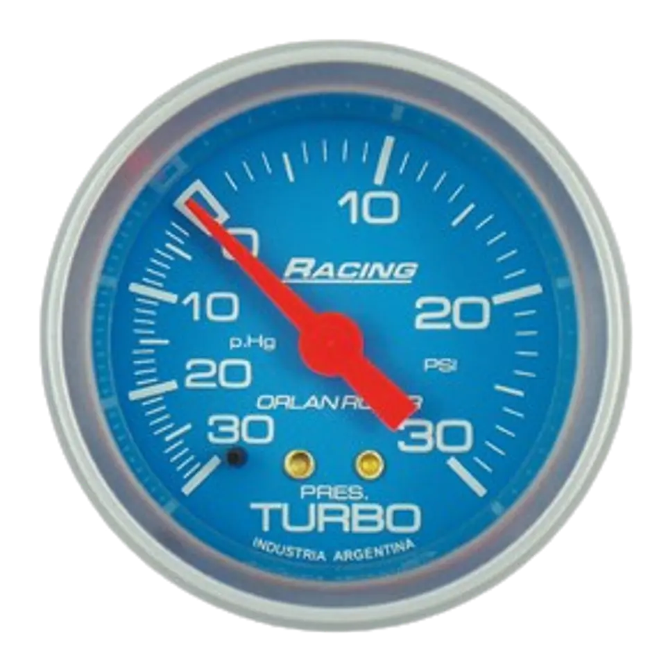 Reloj Presion de Turbo - Racing Celeste 1
