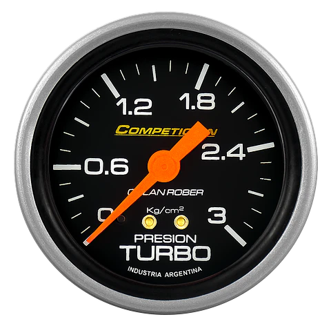Reloj Presion de Turbo - Competicion Negro