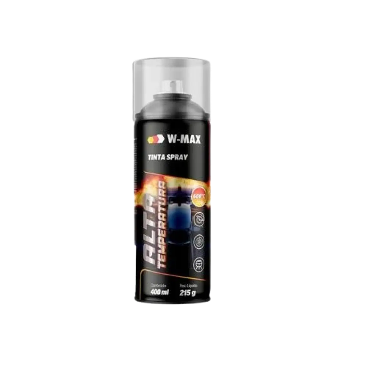 Pintura Spray Alta Temperatura - Wmax  1
