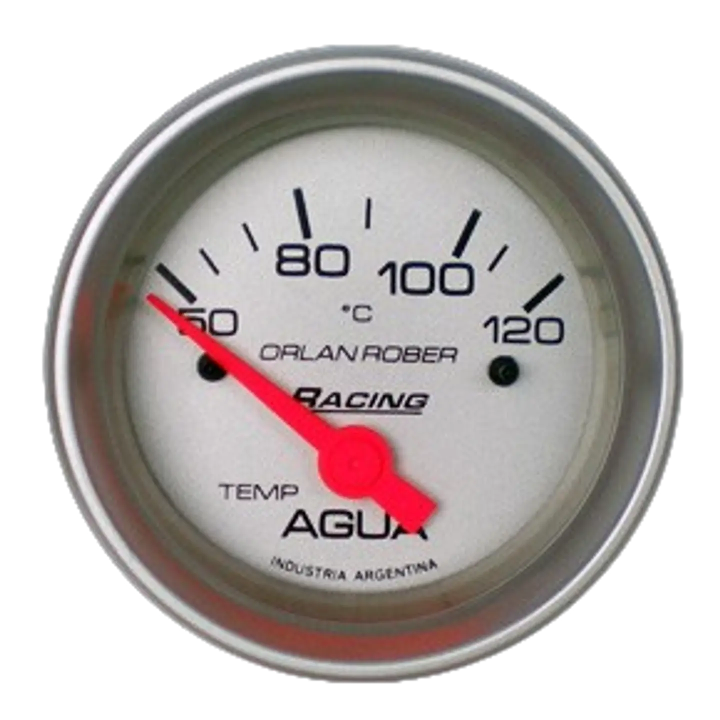 Reloj Temperatura de Agua - Racing Gris - Eléctrico 12v 1