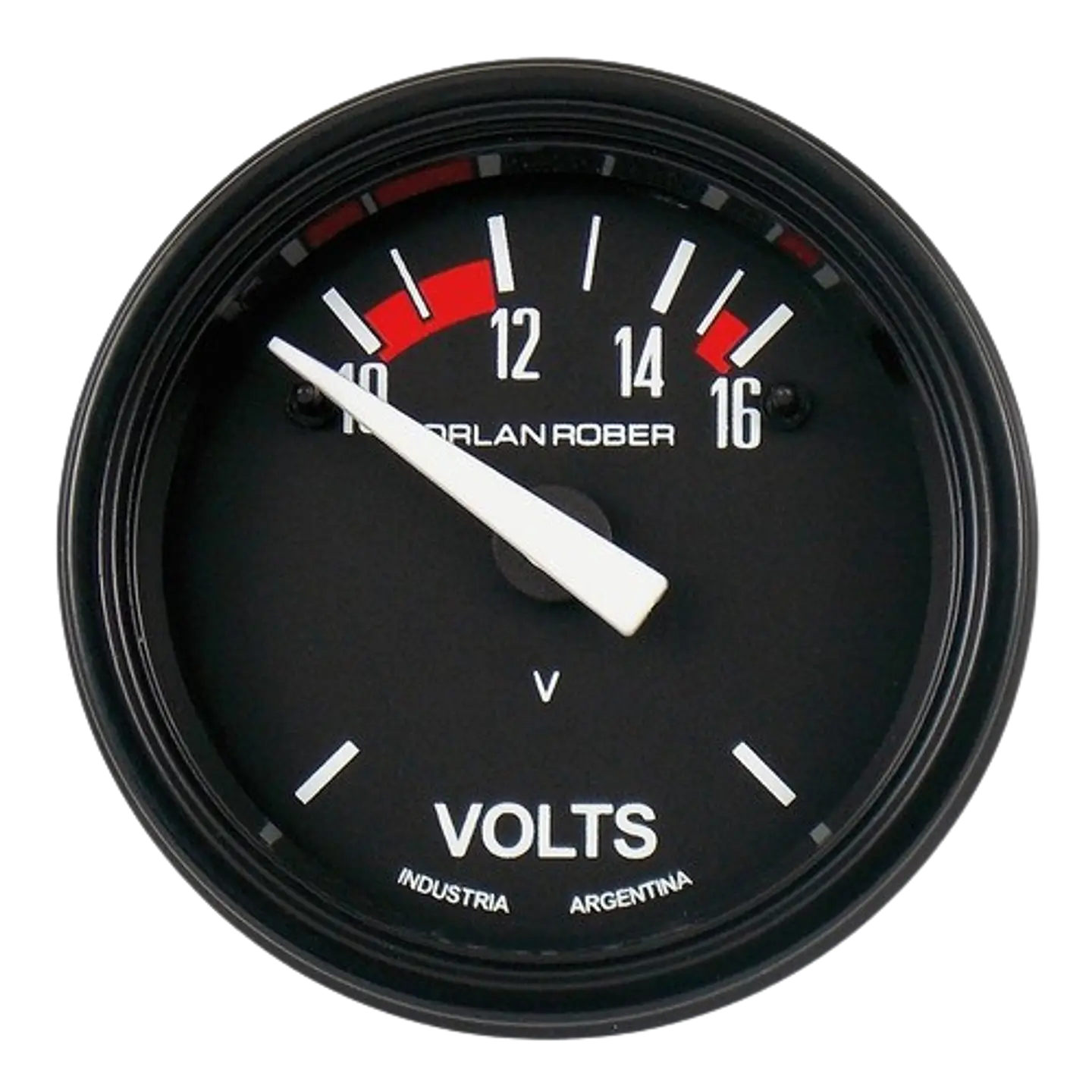 Voltímetro Orlan Rober- 12V - 52mm - Clásico  1