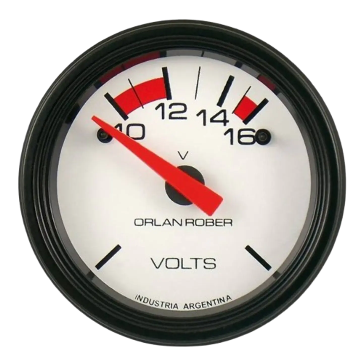 Voltímetro Orlan Rober - 12V - 52mm - Clásico 1
