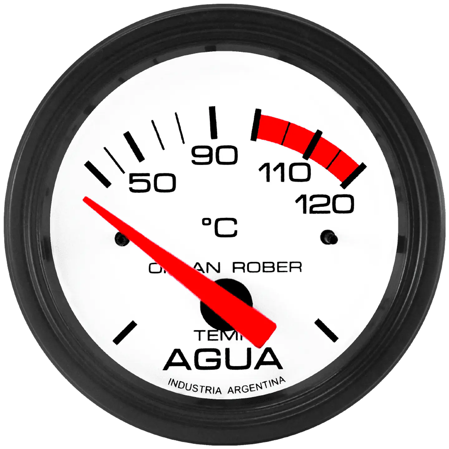 Reloj Temperatura de Agua - Classic Blanco - Electrico 12v 1