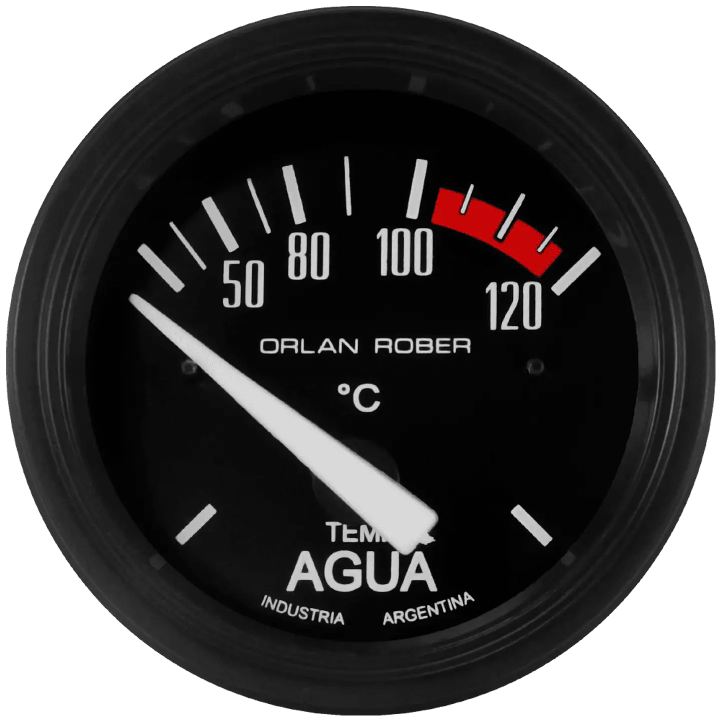 Reloj Temperatura de Agua - Classic Negro - Electrico 12v 1
