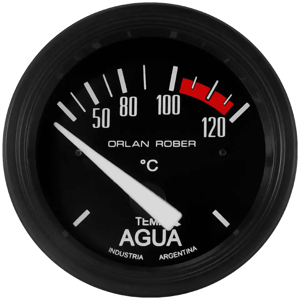 Reloj Temperatura de Agua - Classic Negro - Electrico 12v 1