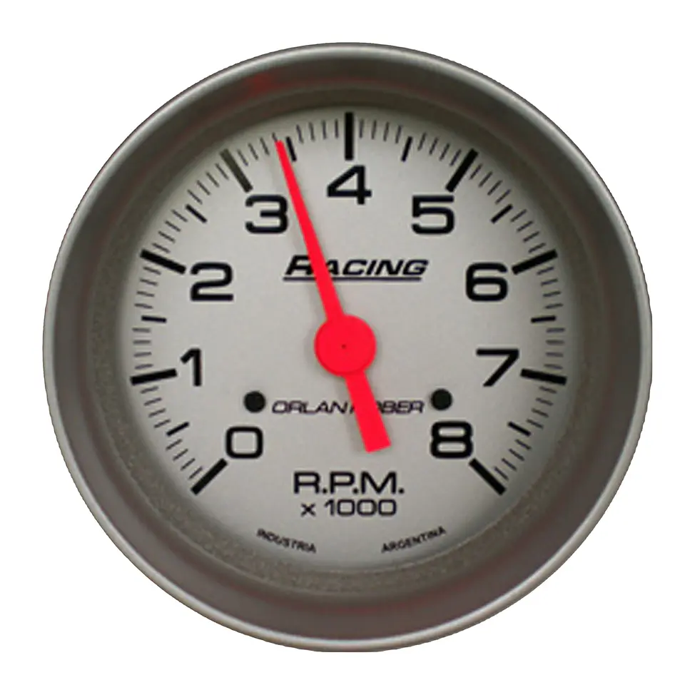 Tacómetro Orlan Rober - Racing 8.000 RPM 1