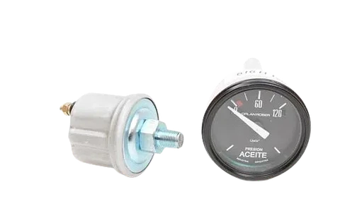 Reloj Presión de Aceite - Eléctrico con Bulbo - 12V y 24V 