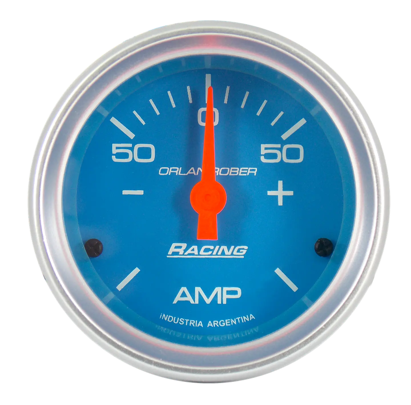 Reloj Amperímetro Celeste Racing 1