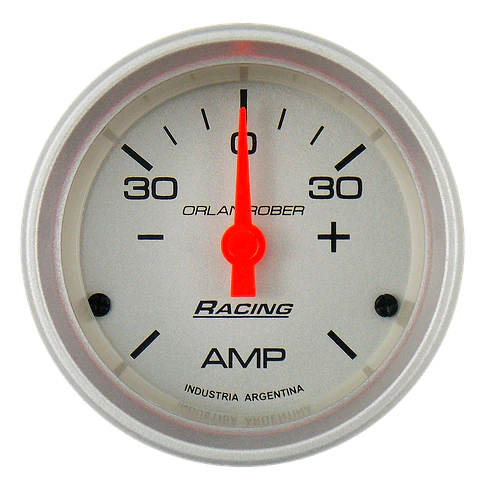 Amperímetro Orlan Rober - Gris Racing