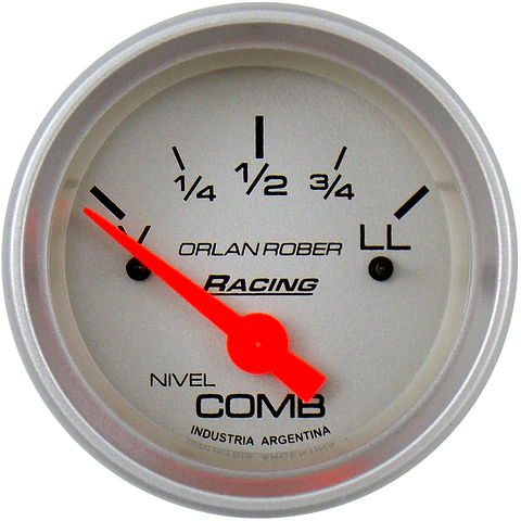 Reloj Nivel de Combustible - Gris Racing 