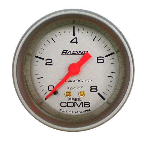Reloj Presion de Combustible - Gris Racing 