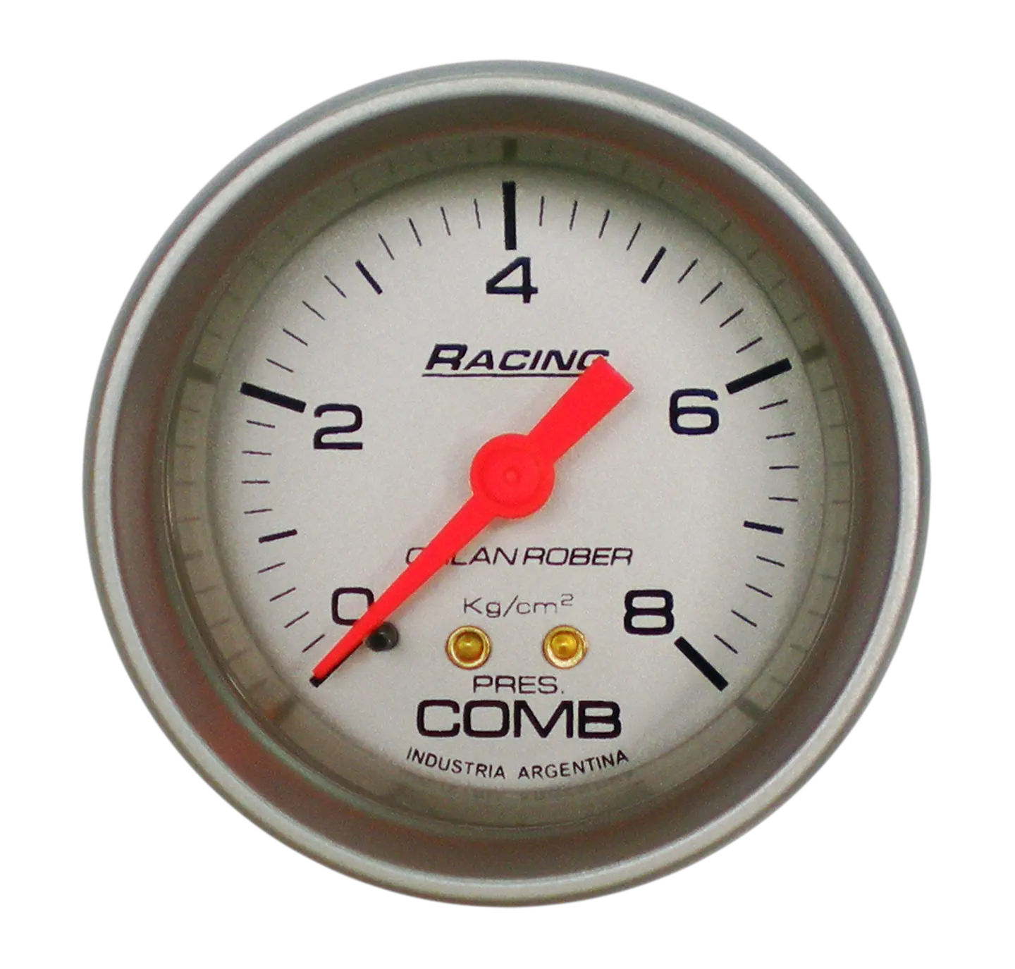 Reloj Presion de Combustible - Gris Racing  1