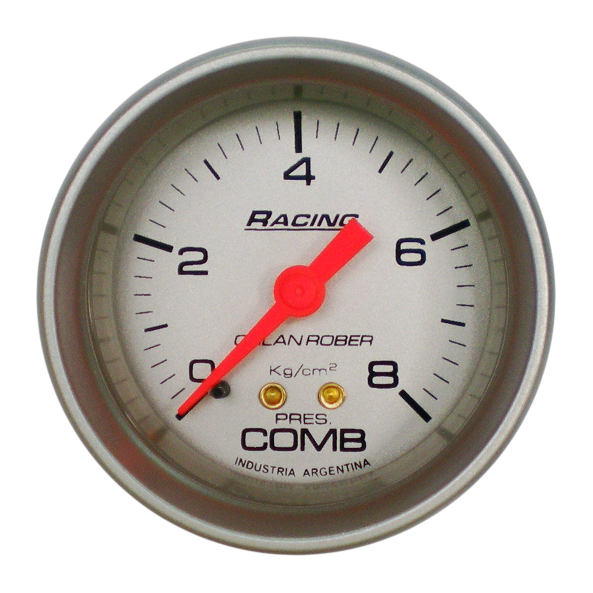 Reloj Presion de Combustible - Gris Racing  1