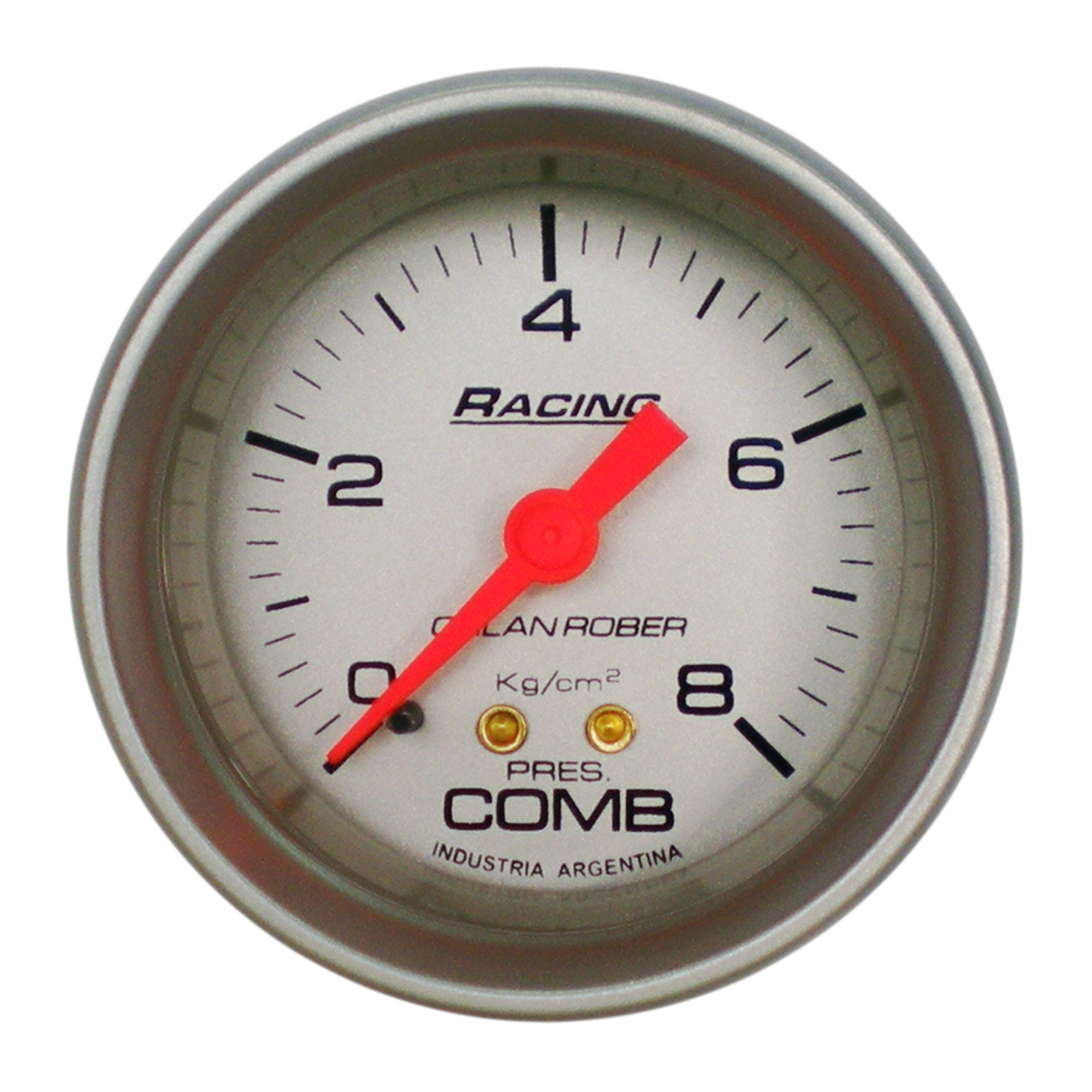 Reloj Presion de Combustible - Gris Racing  1