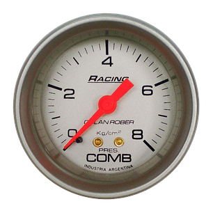 Reloj Presion de Combustible - Gris Racing 