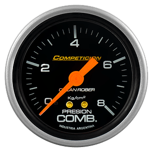 Reloj Presión de Combustible - Negro Competición 8 Kg