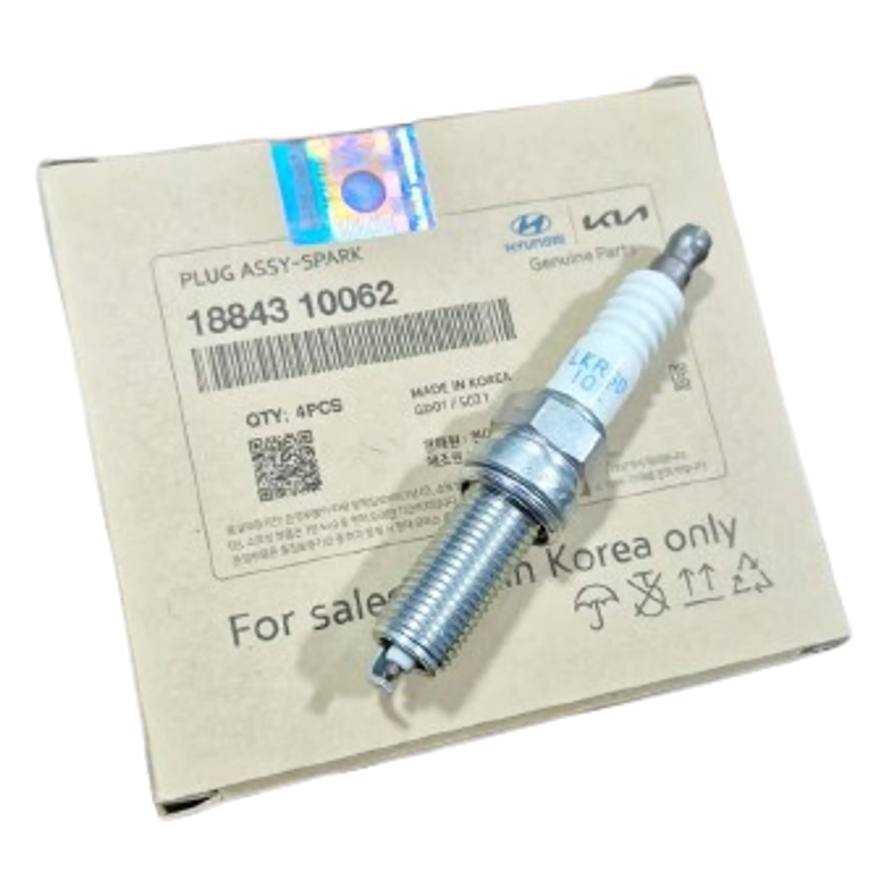 Bujías LKR6D-10E Hyundai / Kia - Original  2