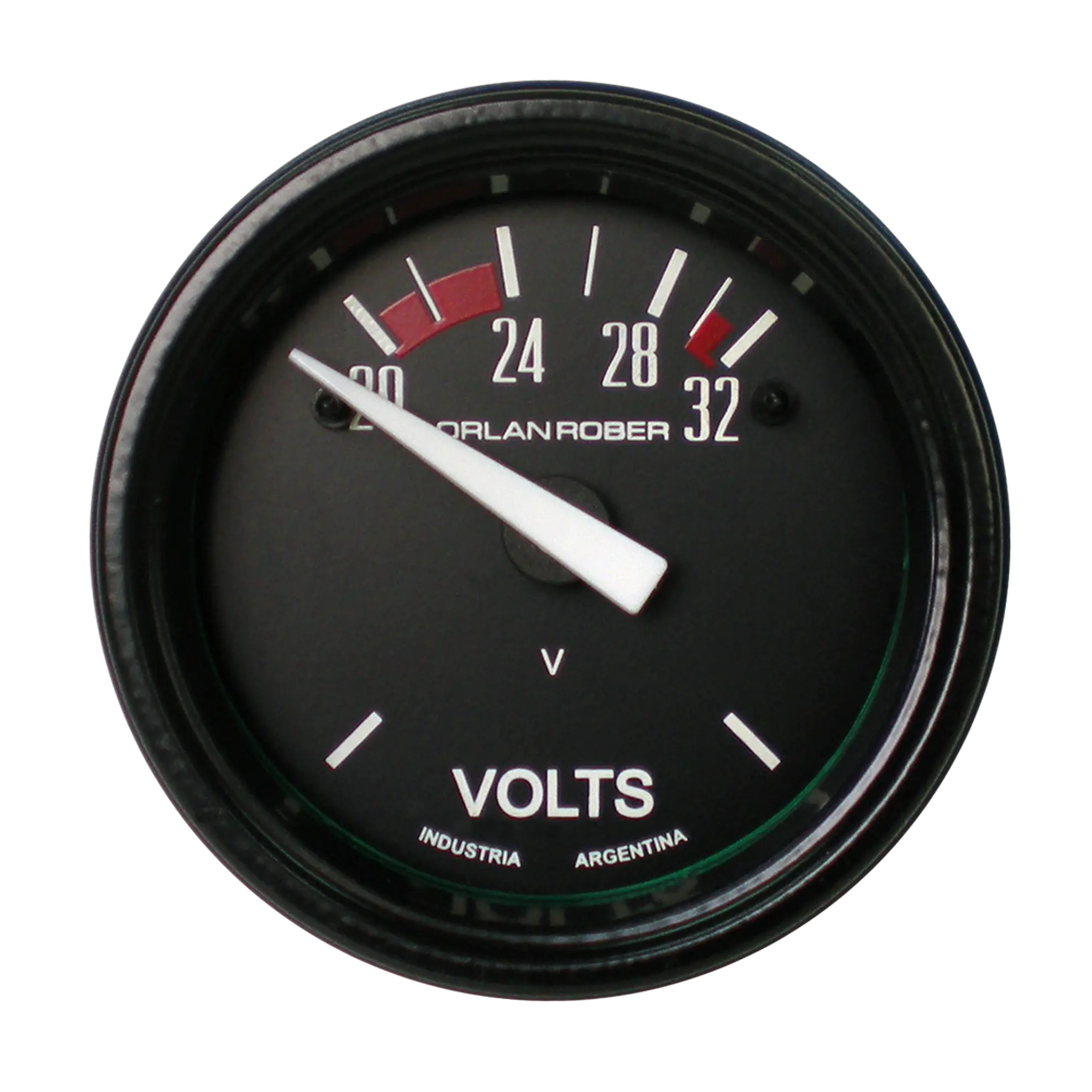 Voltímetro Orlan Rober - 24V - 52mm Clásico  1