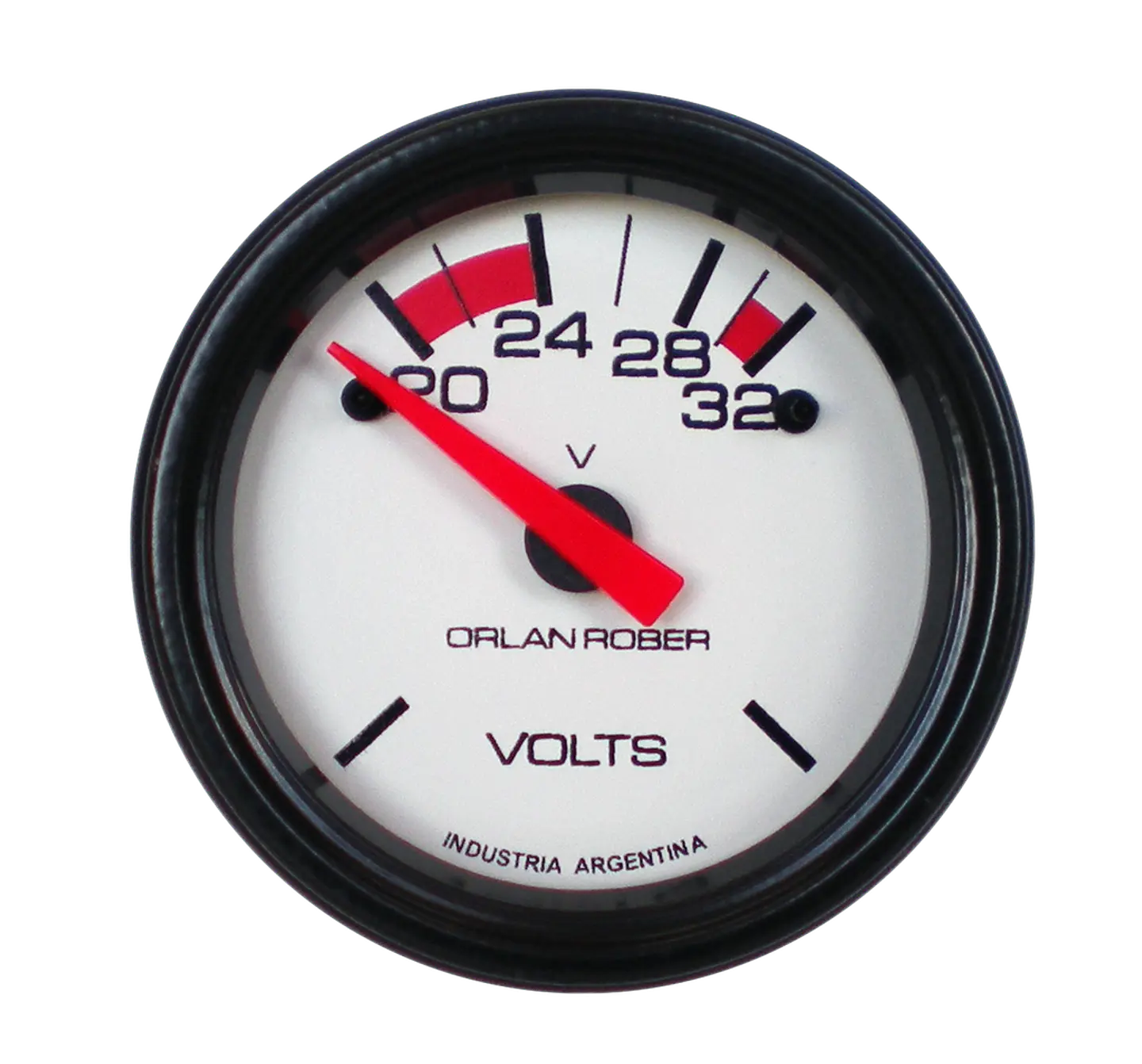 Voltímetro Orlan Rober - 24V - 52mm Clásico  1