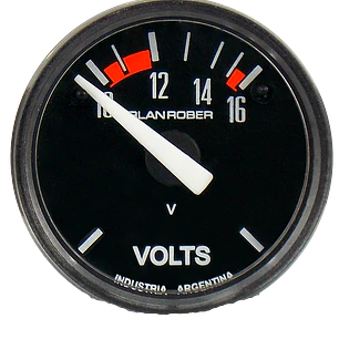 Mini Orlan Rober - Voltímetro 12V - 40mm