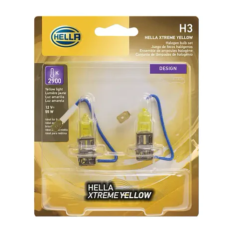 Ampolleta H3 - Hella - Xtreme Yellow 