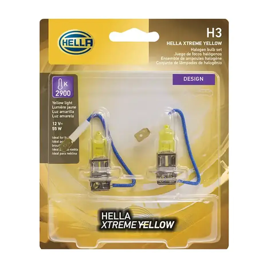 Ampolleta H3 - Hella - Xtreme Yellow  1