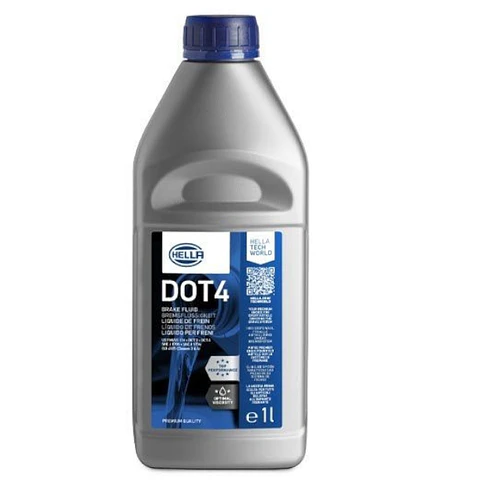 Liquido de Frenos DOT4 - 1 LT - Hella 