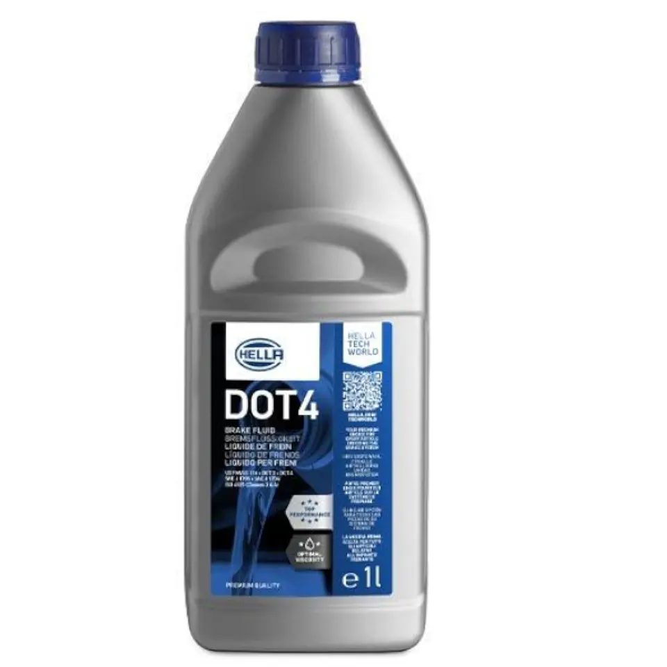 Liquido de Frenos DOT4 - 1 LT - Hella  1