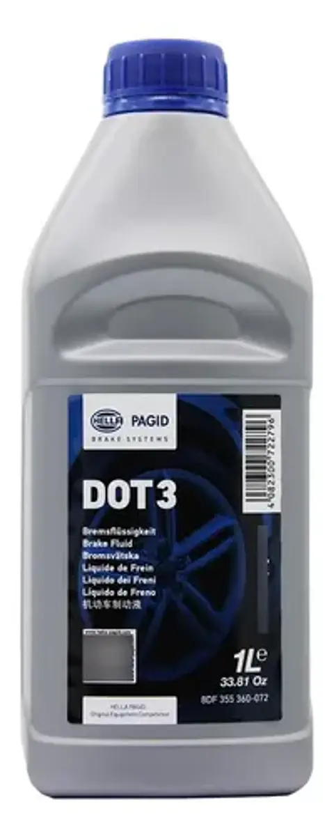 Liquido de Frenos DOT3 - 1 LT - Hella 