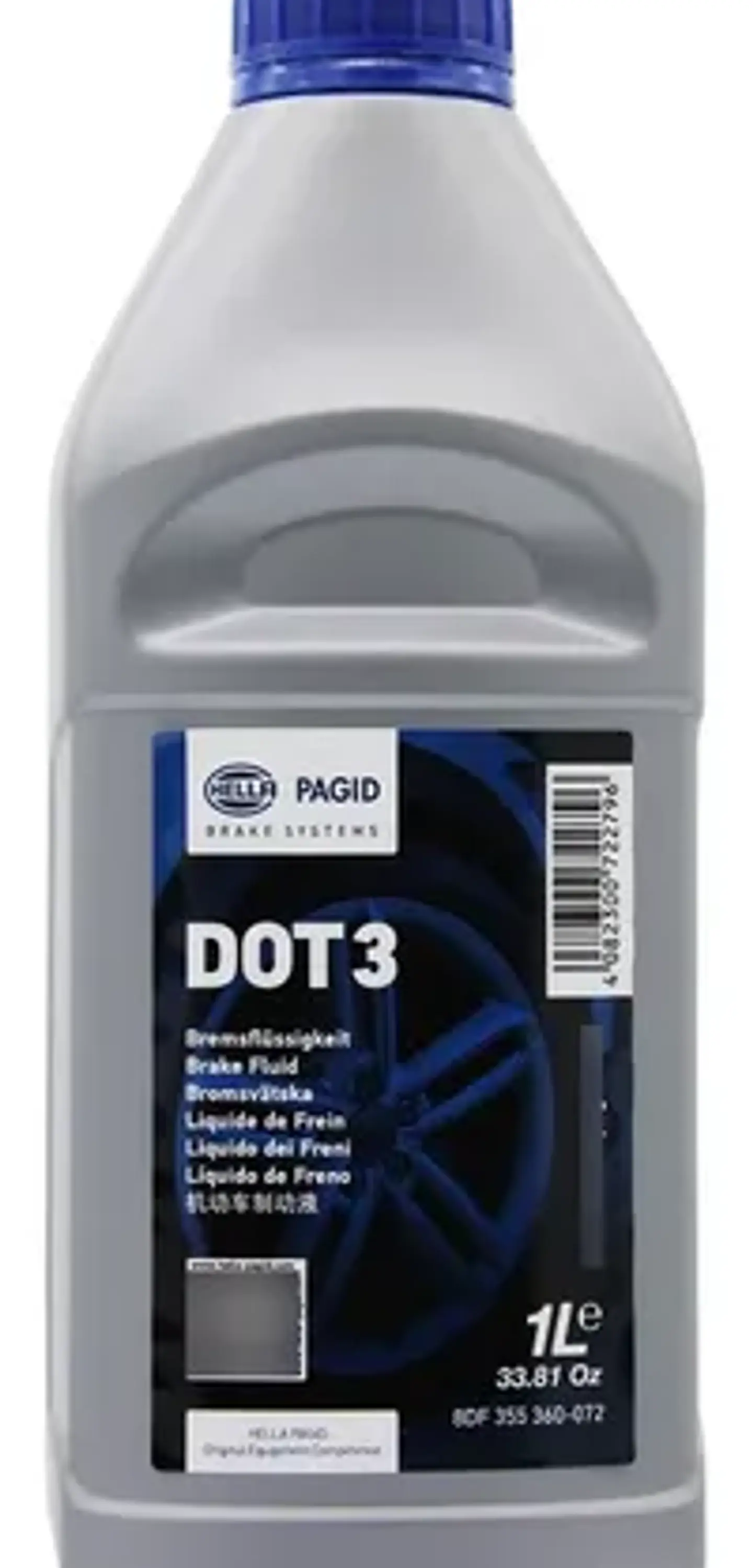 Liquido de Frenos DOT3 - 1 LT - Hella  1