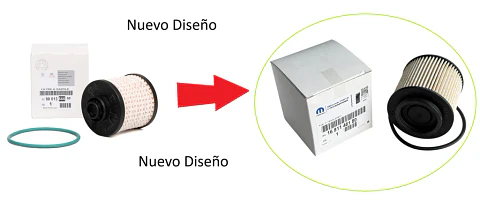 Filtro de Combustible Diesel - Peugeot/Citroen Original - 1.6/2.0 BlueHDI