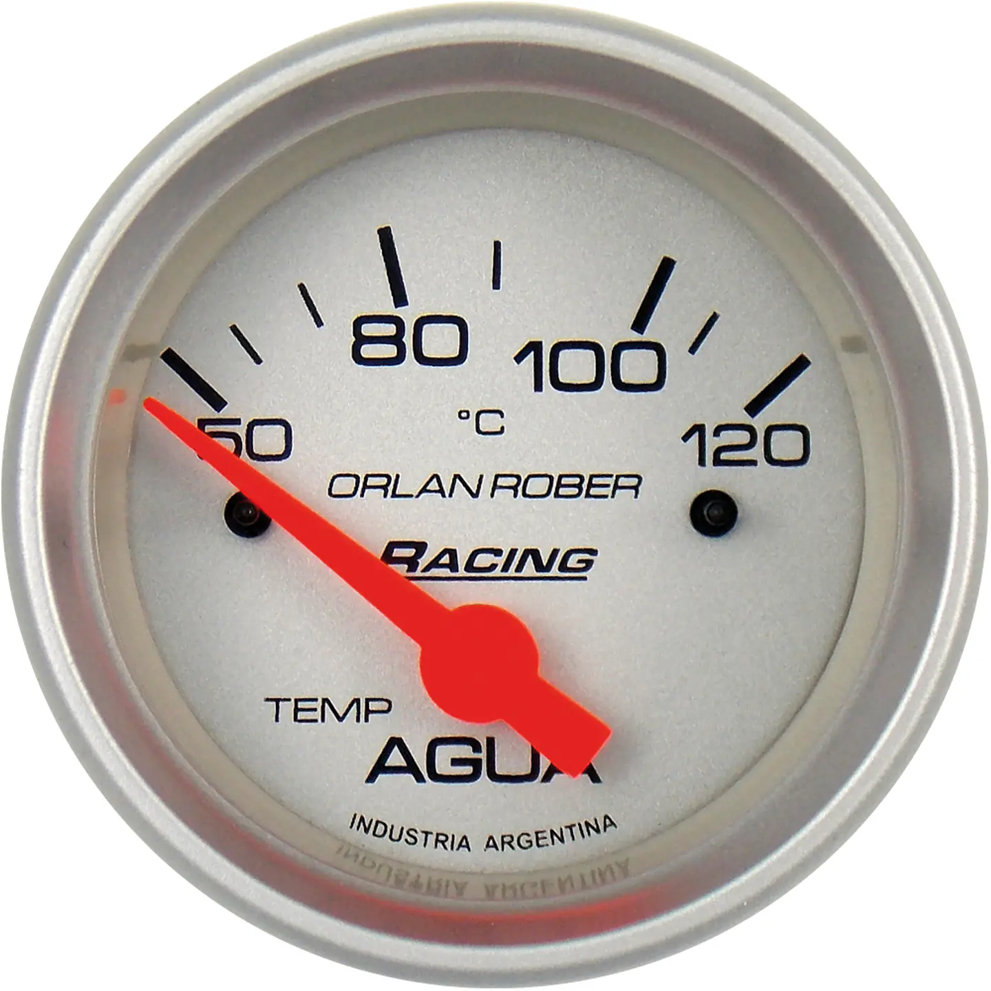 Reloj Temperatura de Agua - Racing Gris - Eléctrico 24v 1