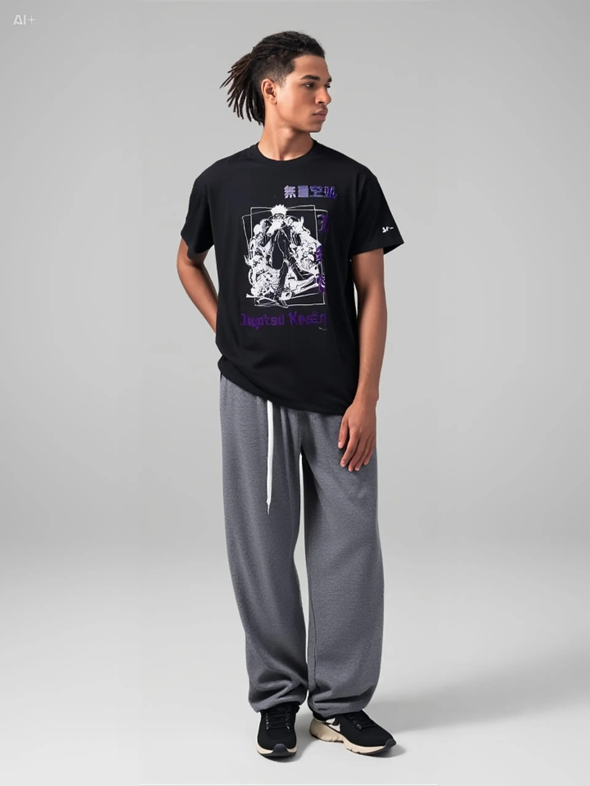 Polera Gojo Dark Jujutsu Kaisen 4
