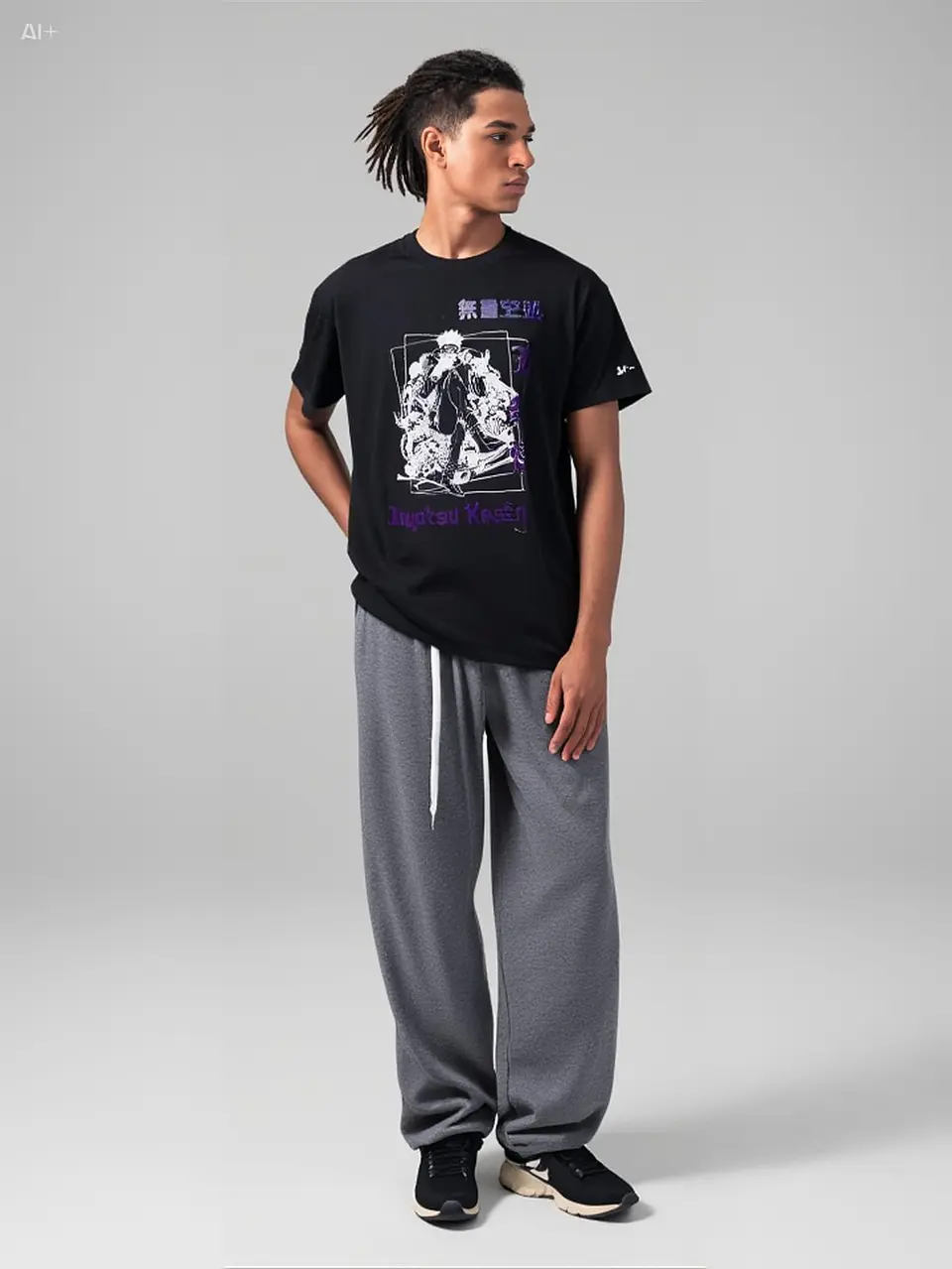 Polera Gojo Dark Jujutsu Kaisen 4