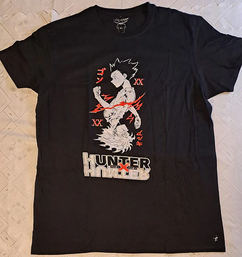 Polera Hunter x Hunter - Gon y Killua Espejo