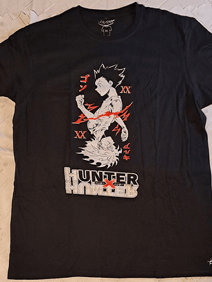 Polera Hunter x Hunter - Gon y Killua Espejo