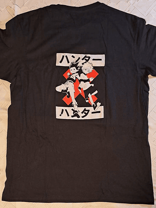 Polera Hunter x Hunter - Gon y Killua Espejo