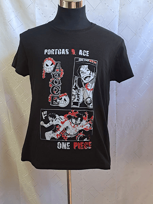 Polera One Piece - Hermanos de Fuego y Goma
