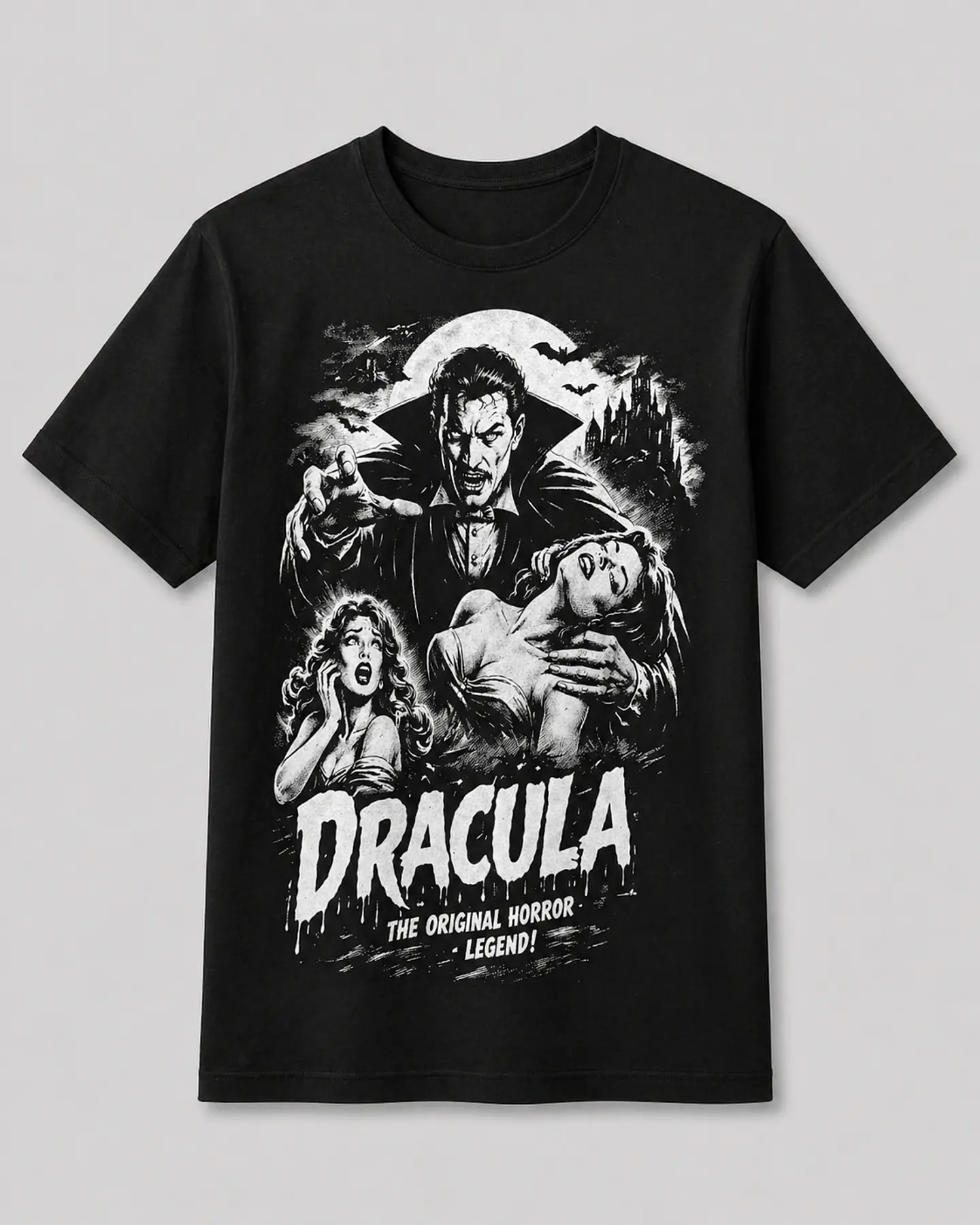 Polera DRACULA Negro 1
