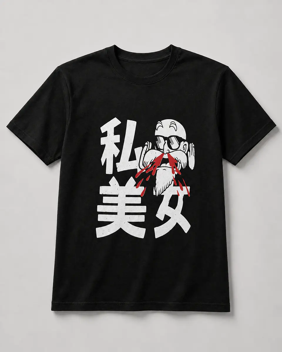 Polera Maestro Roshi Dragon Ball 1