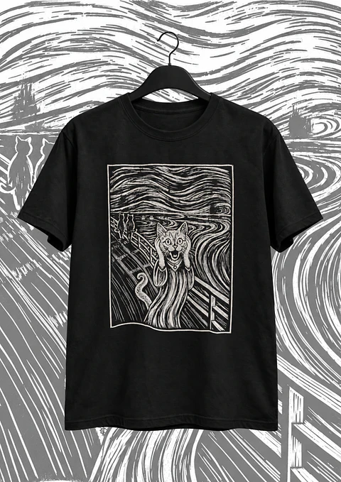 Polera Michi Grito Negro